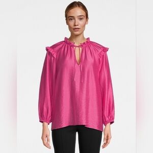 BNWT Hudson  North Pink Blouse